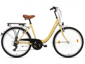 CSEPEL BUDAPEST B 7SP 26-28-AS NŐI CITY KERÉKPÁR