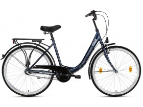 CSEPEL BUDAPEST B N3 3SP 26-28-AS NŐI CITY KERÉKPÁR